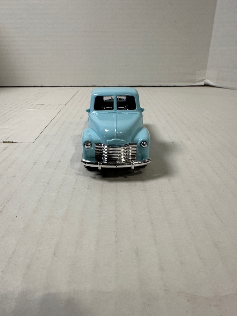 Vintage-Style Light Blue Toy Truck for Kids - Classic Vehicle Play